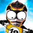 Stickman Downhill Motocross (открыто мотоциклы и трассы)