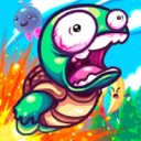 Super Toss The Turtle (бесконечные деньги и снаряды)