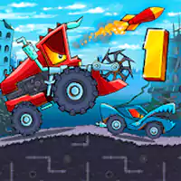 Car Eats Car (бесконечные деньги и бензин / всё открыто)