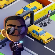 Idle Taxi Tycoon (много денег / открыто улучшения)