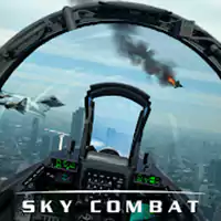 Sky Combat: онлайн ПВП бои на самолётах 5х5 (бесконечные ракеты)
