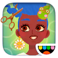 Toca Hair Salon 4 (открыто инструменты и краски)